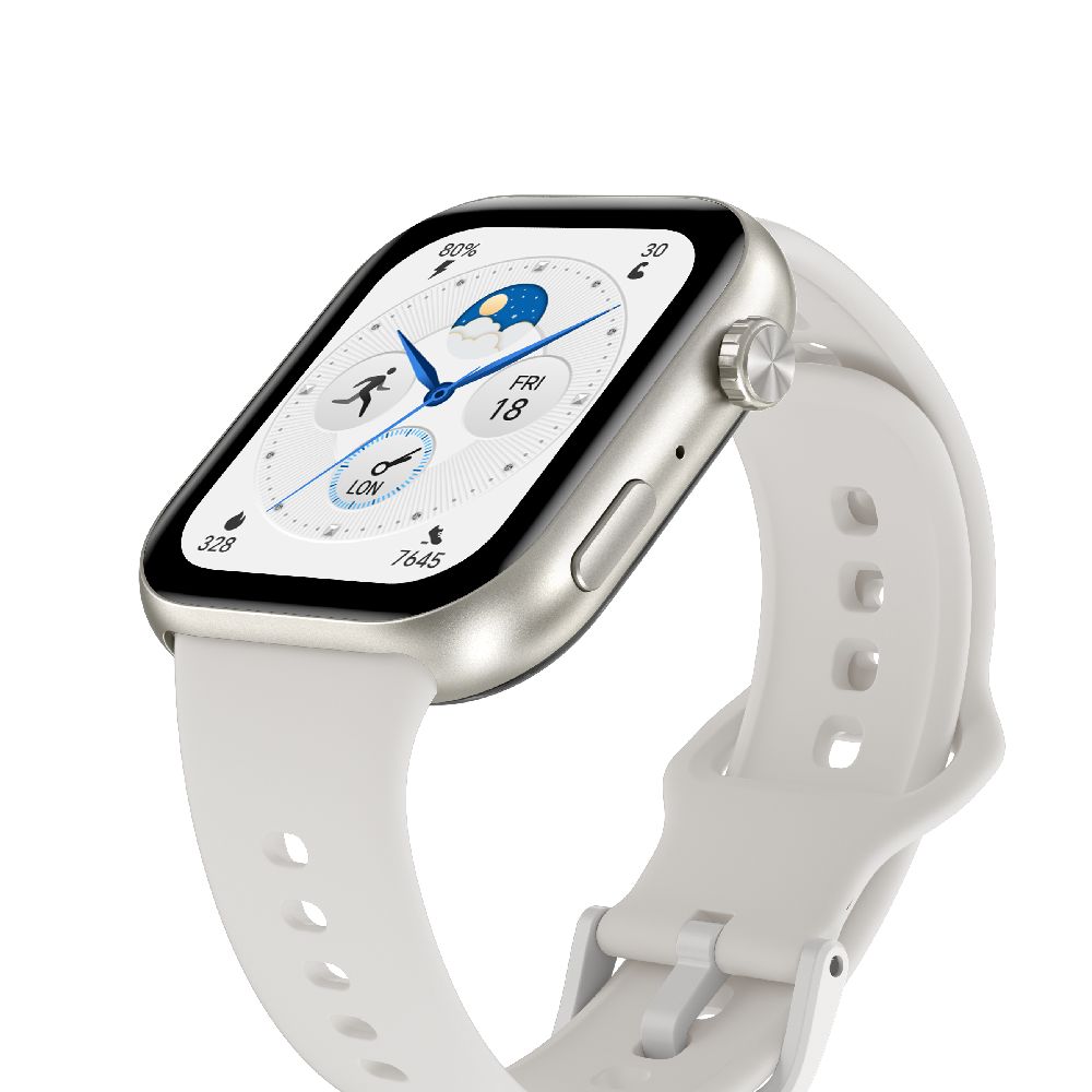 Imagen 2 del producto Smartwatch Honor Choice Watch 2i, pantalla 1.85""/AMOLED, resistente al agua IP68 + 1ATM, batería 14 días, blanco